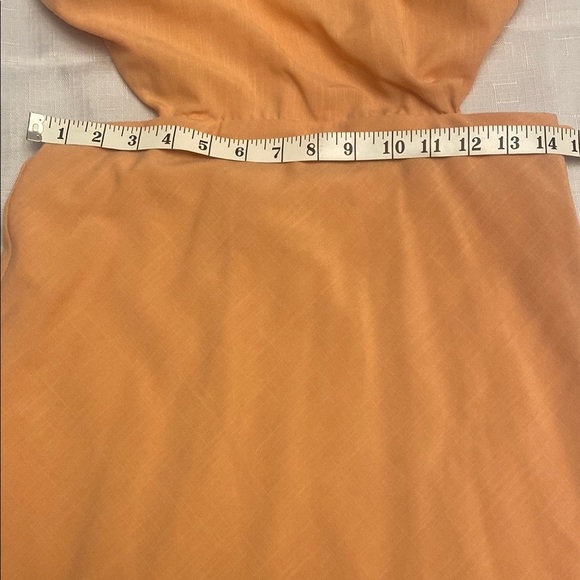 Emory Park Orange Halter Sundress Cocktail - Picture 8 of 8